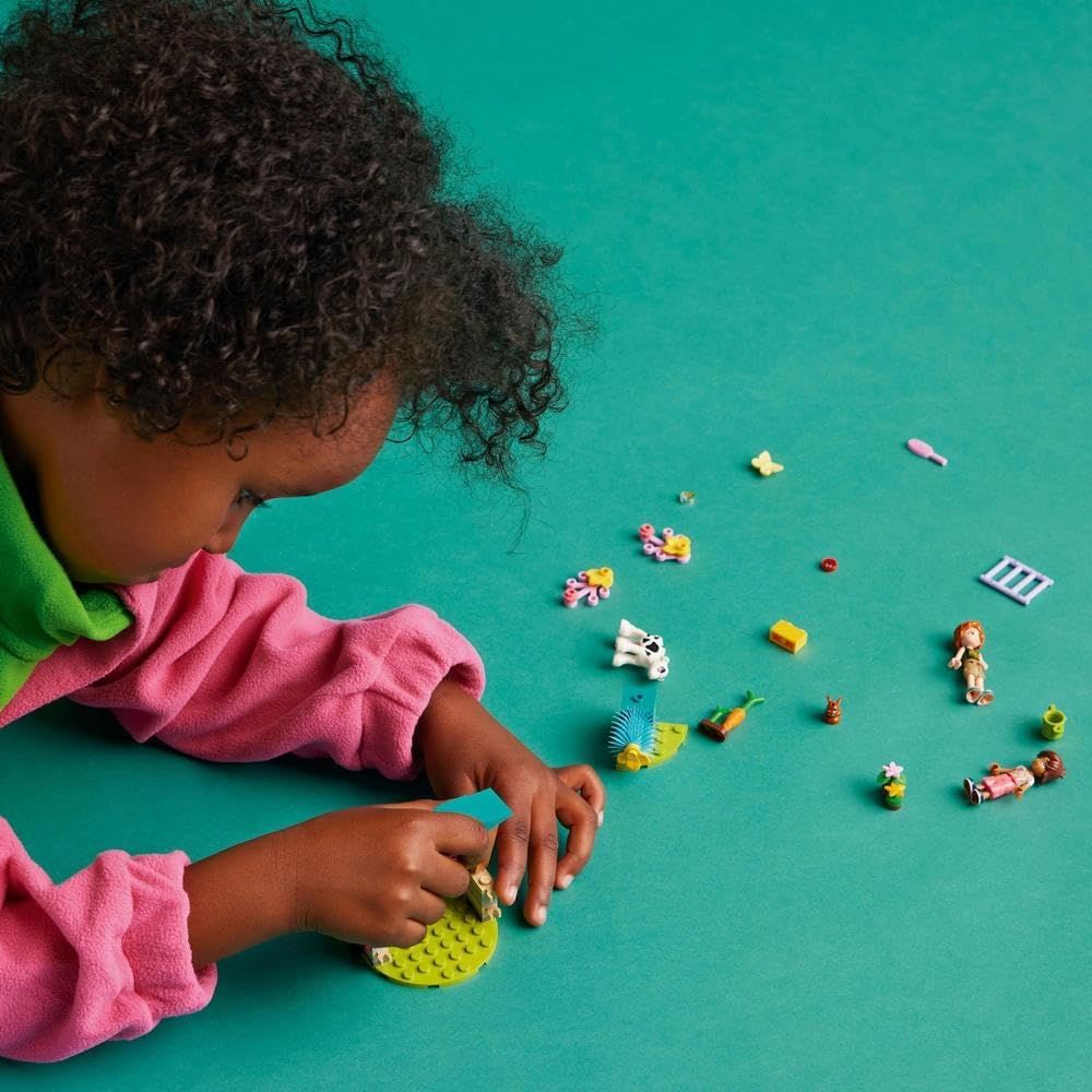 ليجو مكعبات بناء مزرعة الحيوانات مكعبات التركيب LEGO