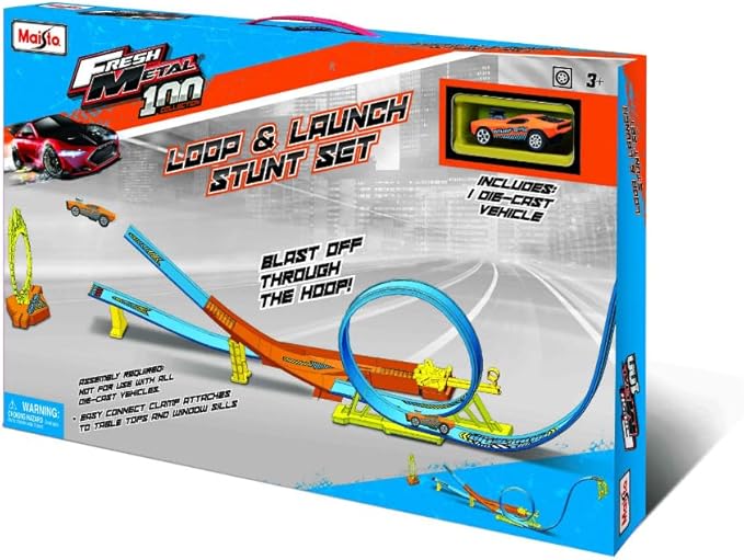 مايستو لووب اند لانش ستانت مركبات مع مسار Maisto