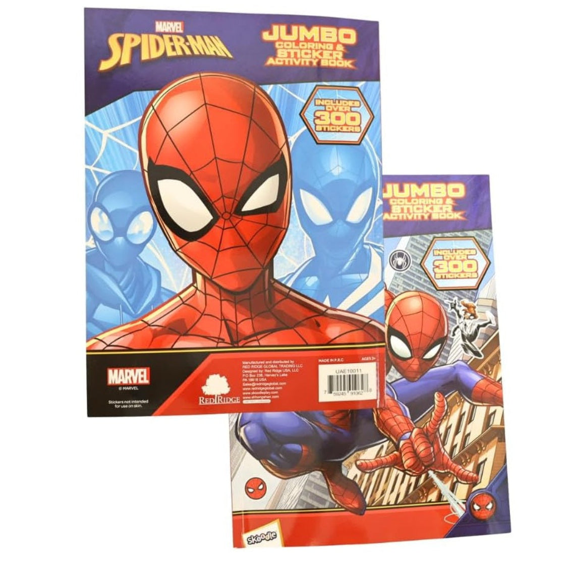 مارفل سبايدرمان كتاب تلوين مع أنشطة وملصقات رسم و تلوين Spider-Man