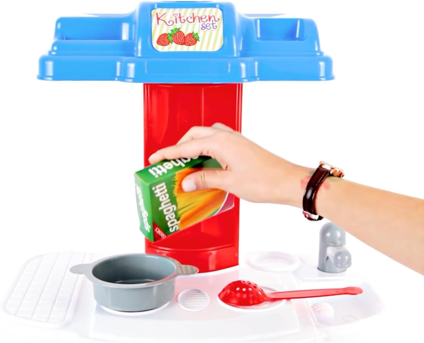 دولو طقم مطبخ شيف 19 قطعة ألعاب المطابخ Dolu