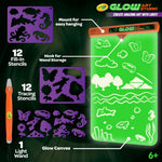 كرايولا ستوديو جلو ارت ستوديو تتوهج في الظلام رسم و تلوين Crayola