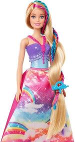باربي دمية تصفيف الشعر برينسيس دريموبيا دمية مع اكسسوارات Barbie