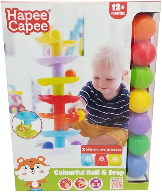 هابي كابي لعبة لف اند دروب مواليد تفاعلي Hapee Capee