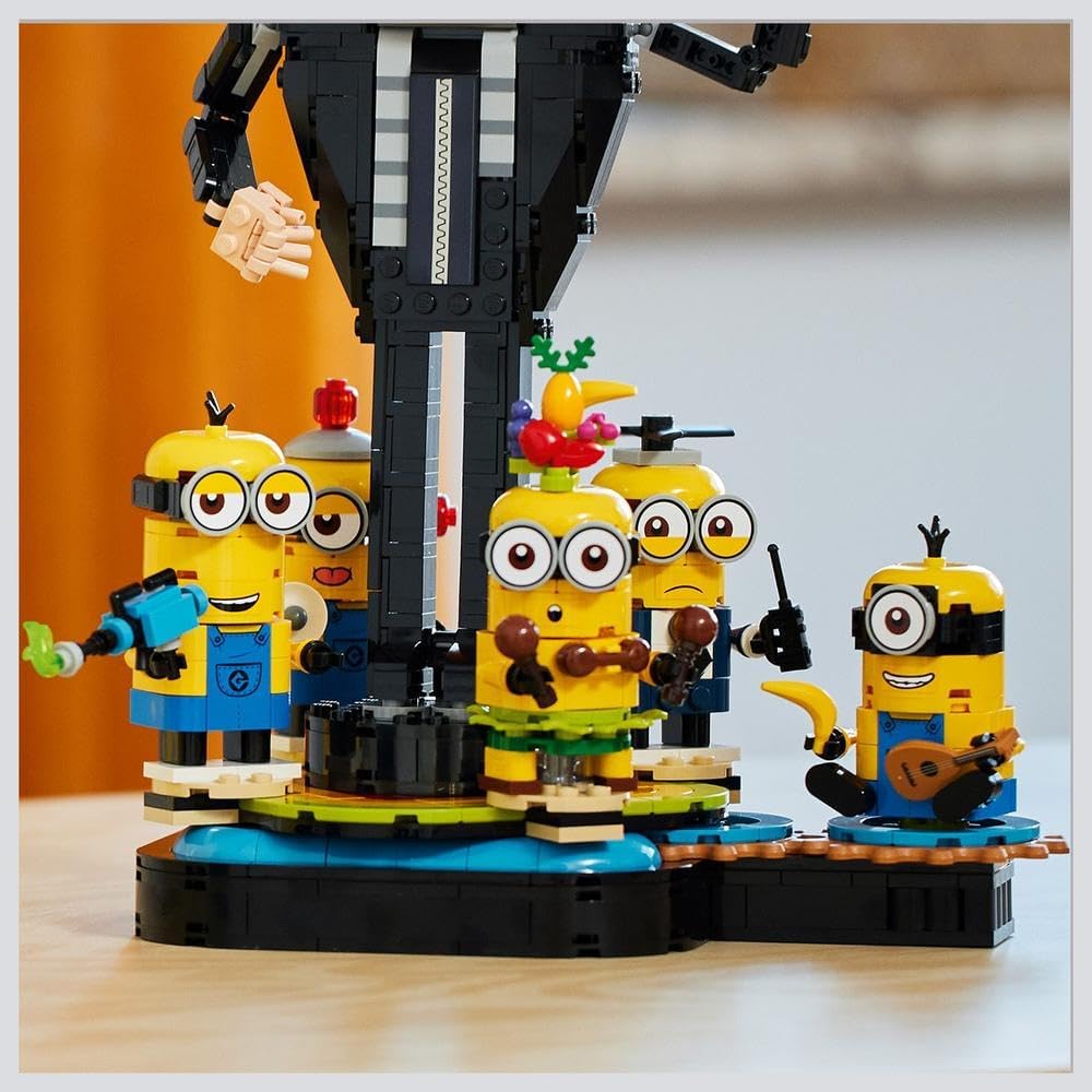 ليجو 75582 ديسبيكابل مي 4 جرو ومينيون مكعبات التركيب LEGO