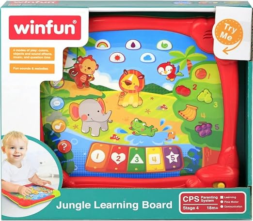 وين فن لوحة تعلم الغابة مواليد تفاعلي WinFun