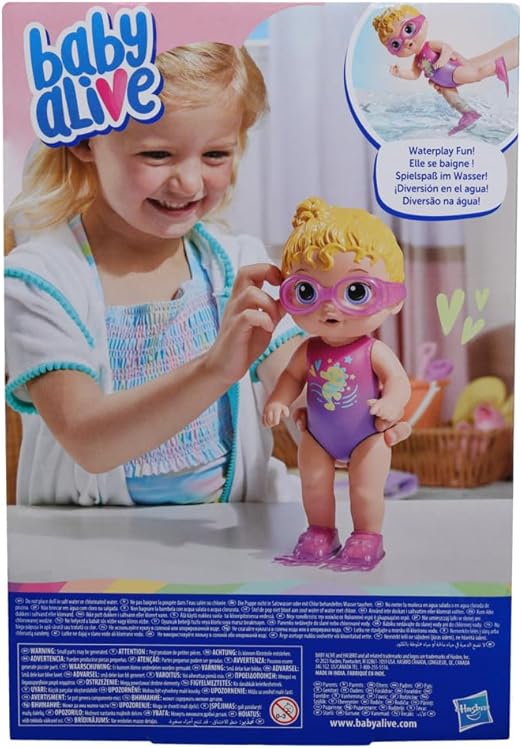 بيبي الايف دمية السباحة المشمسة دمى المواليد Baby Alive