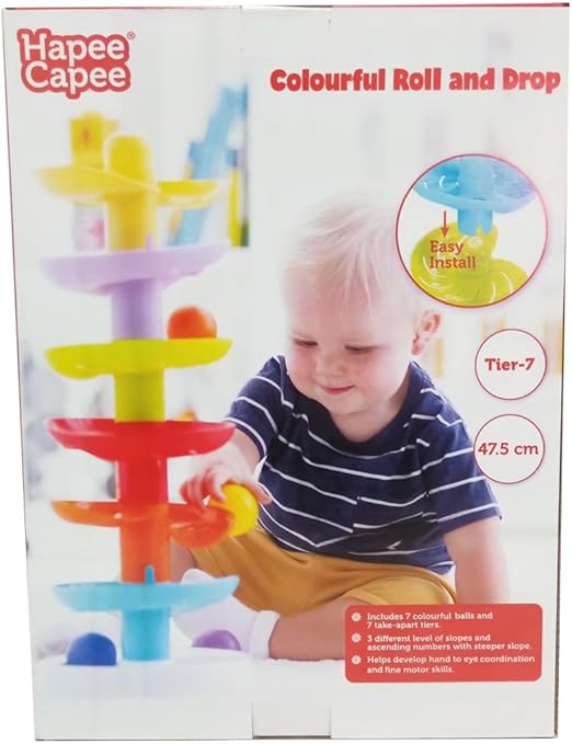 هابي كابي لعبة لف اند دروب مواليد تفاعلي Hapee Capee