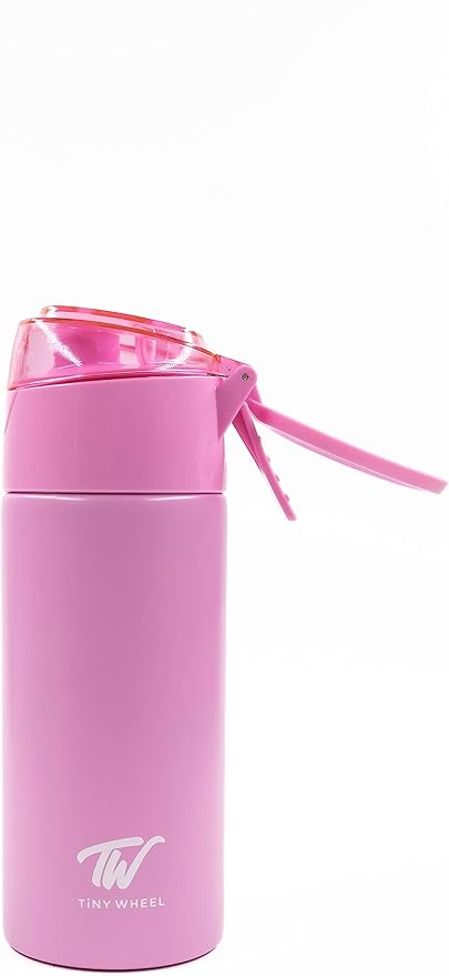 تايني ويل زمزمية وردي 400 مل أدوات مدرسية Tiny Wheel