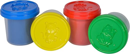 ارت اند فن صلصال 4 علب الصلصال والمعجون Art And Fun