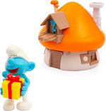 السنافر لعبة بيت السنافر مع شخصية الوان متنوعة شخصيات كرتونية The Smurfs