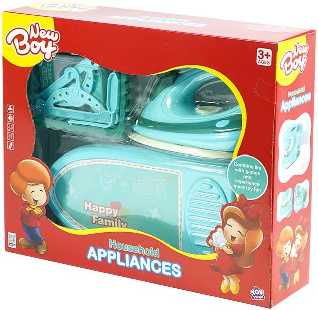 نيوبوي لعبة مكواة الملابس مع الاستاند التسوق والوظائف LOCAL