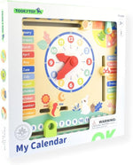 توكي توي لعبة التقويم ماي كاليندر تعليمي تفاعلي Tooky Toy