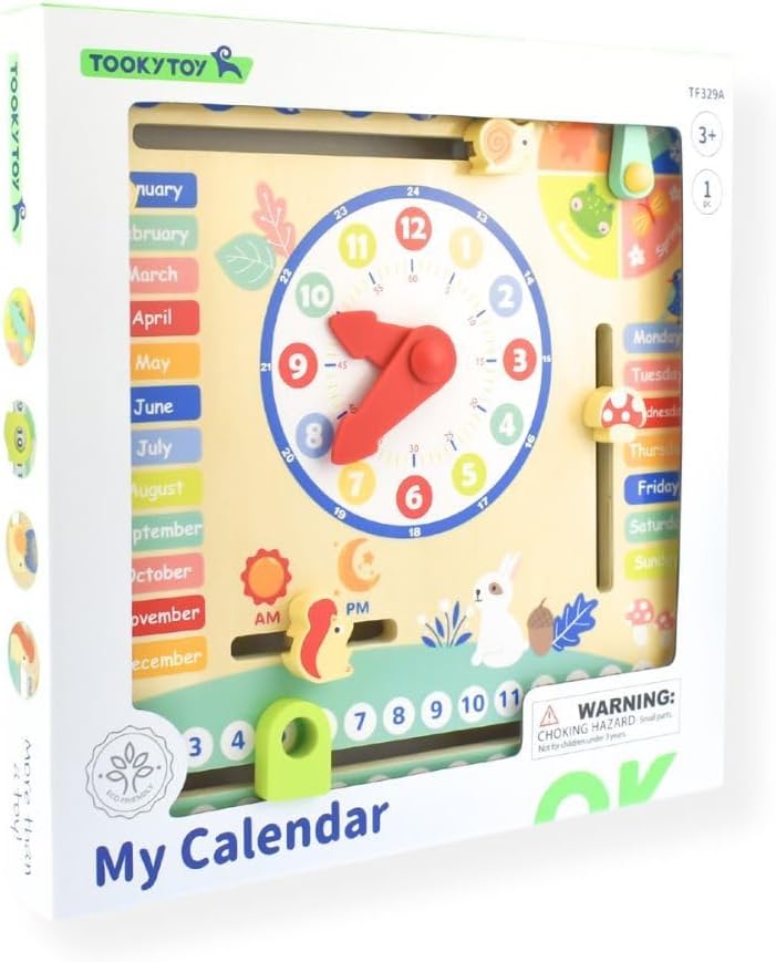 توكي توي لعبة التقويم ماي كاليندر تعليمي تفاعلي Tooky Toy