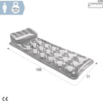 انتكس مرتبة هوائية مكونة من 18 جيب الوان متنوعه عوامات ومراتب Intex