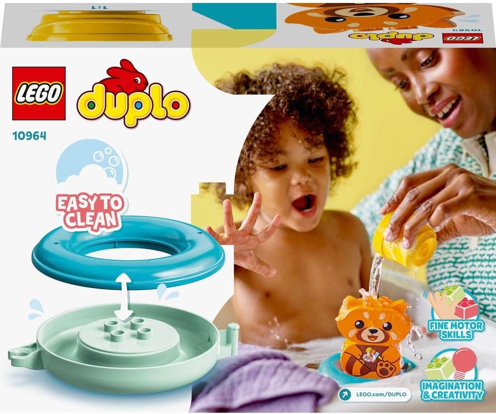 ليجو دوبلو لعبة وقت مرح الاستحمام مكعبات التركيب LEGO