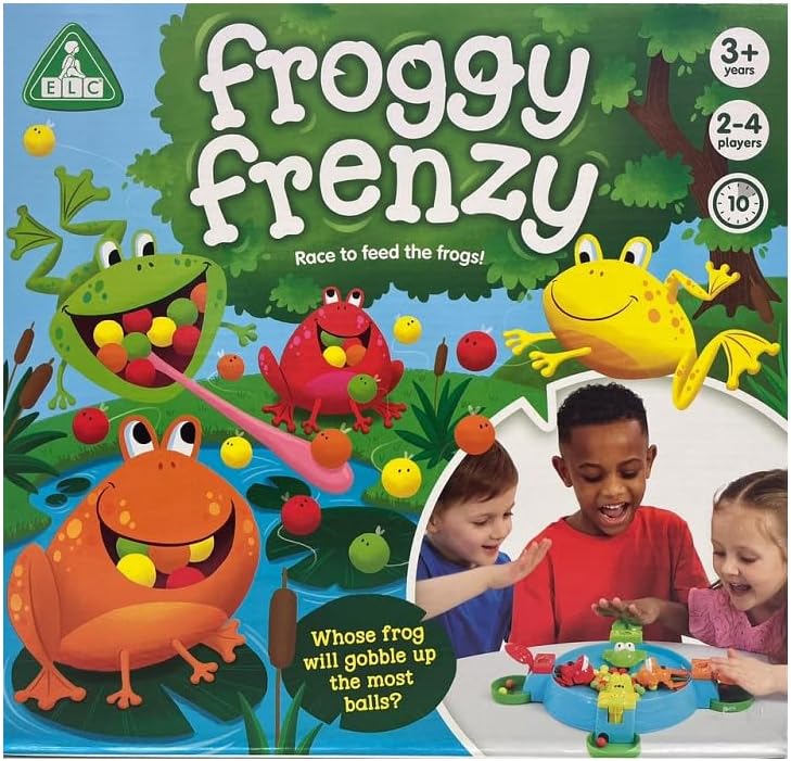 التعليم المبكر لعبة فروجز فرينزي الاصدار 2 العاب لوحية ELC