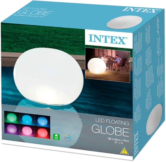انتكس كرة أرضية عائمة LED اكسسوارات المسابح Intex