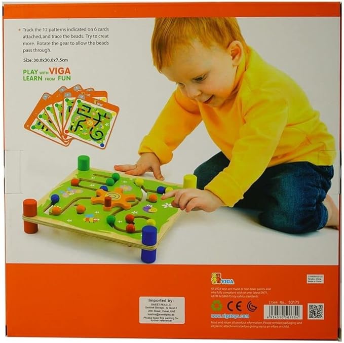 فيجا لعبة تراك اند تريس مواليد تفاعلي VIGA