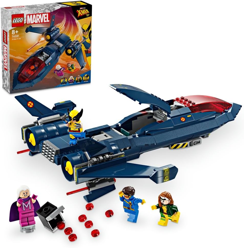ليجو مكعبات بناء طائرة إكس جيت مكعبات التركيب LEGO