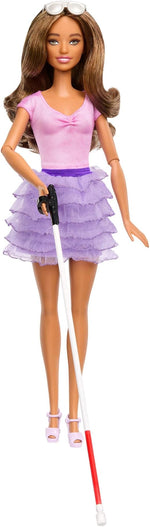 باربي دمية بلايند مع بلوزة وردية دمى الشخصيات Barbie