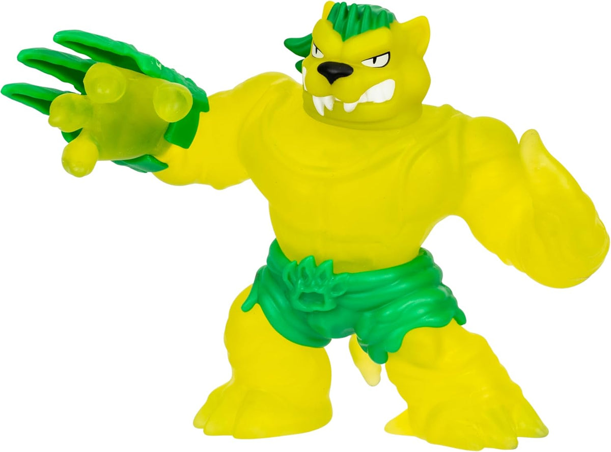 هيروز اوف جو جيت زو مجسم جاجوار التمدد والضغط Heroes of Goo Jit Zu