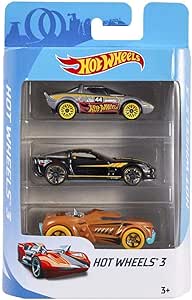 هوت ويلز سيارات 3 قطع اشكال متنوعه سيارات داي كاست HotWheels