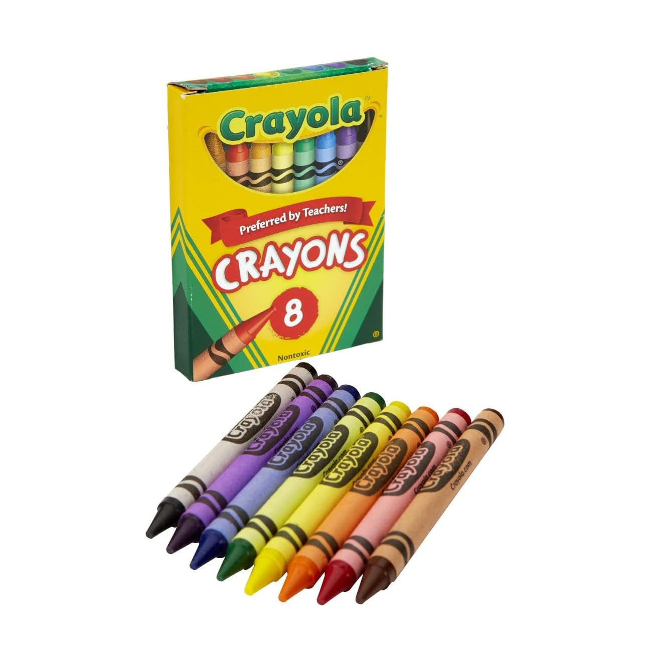 كرايولا أقلام تلوين كلاسيك 8 ألوان رسم و تلوين Crayola