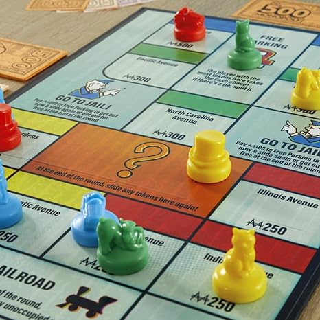 مونوبولي نوك اوت للحفلات العائلية العاب البطاقات Monopoly
