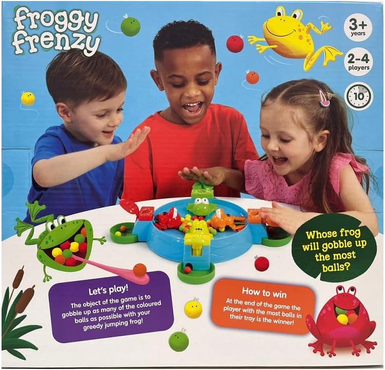 التعليم المبكر لعبة فروجز فرينزي الاصدار 2 العاب لوحية ELC