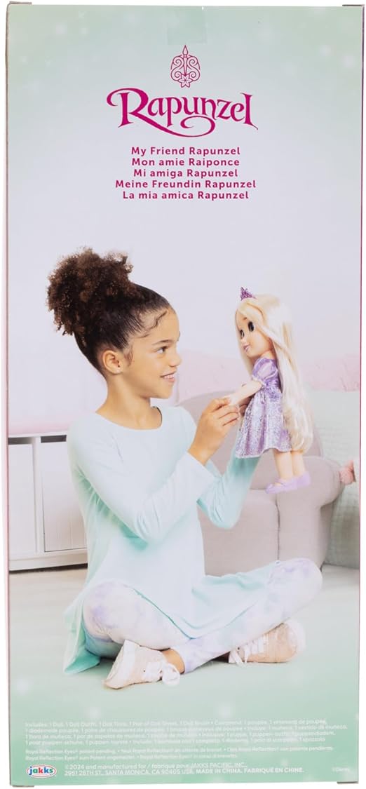 ديزني برينسس دمية رابونزيل دمية مع اكسسوارات Disney