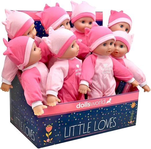دولز ورلد دمية اطفال الوان متنوعة دمى المواليد Dolls World