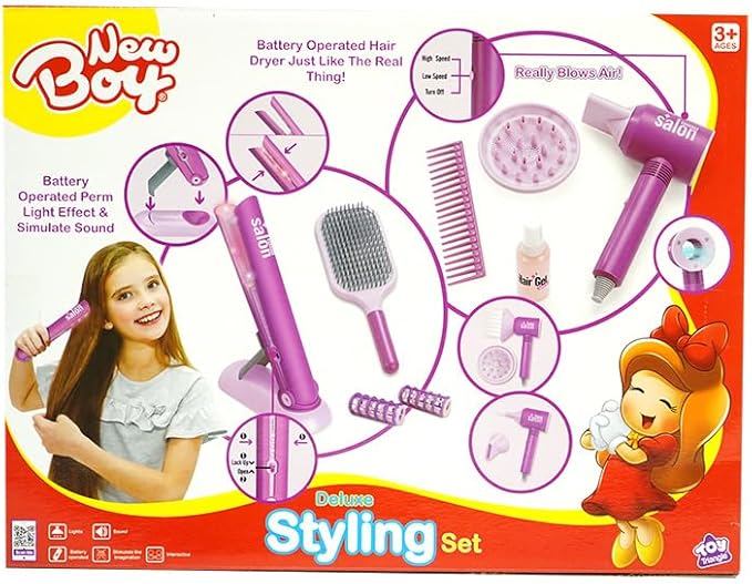نيوبوي العاب تصفيف الشعر المكياج والتجميل NewBoy