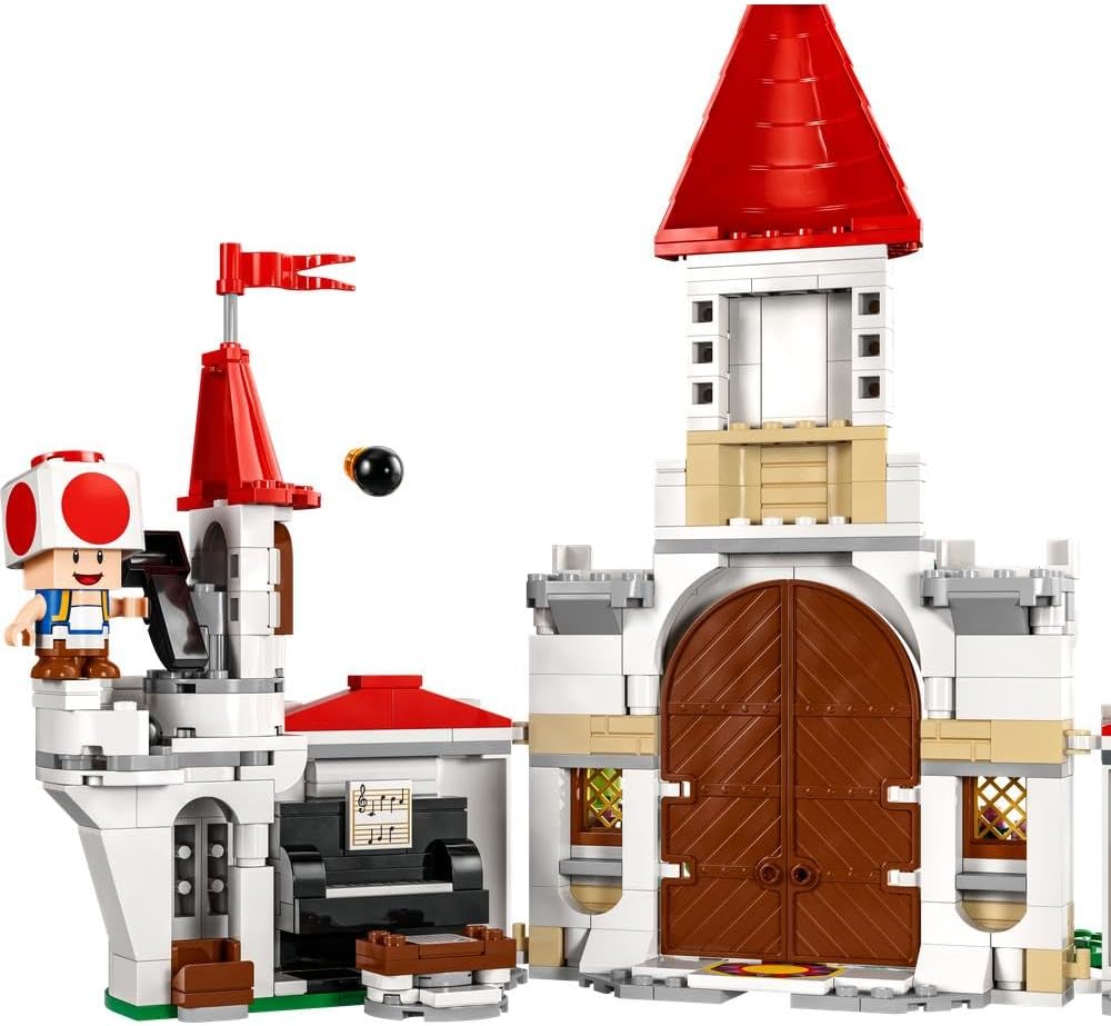 ليجو 71435 سوبر ماريو معركة مع روي في قلعة الخو مكعبات التركيب LEGO
