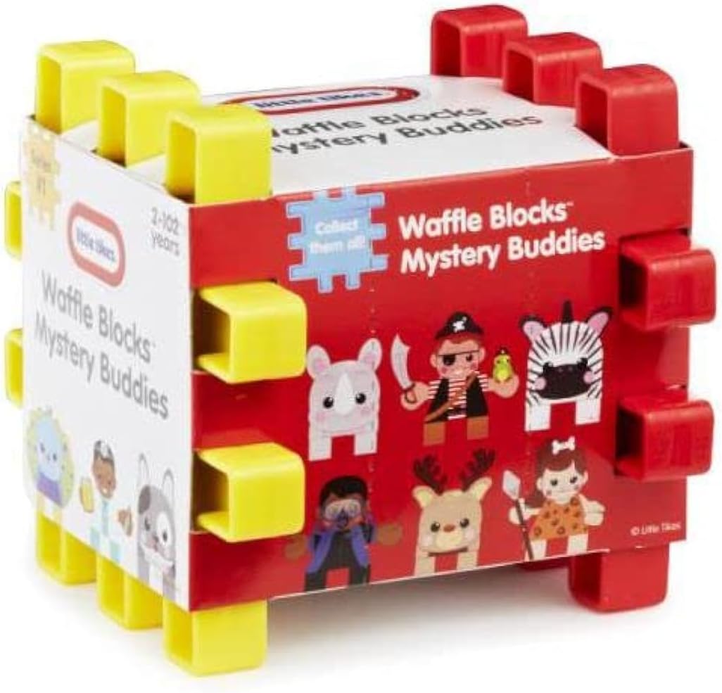 ليتل تايكس مفاجآت وافل بلوك مكعبات التركيب Little Tikes