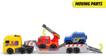 ديكي تويز شاحنة إنقاذ صغيرة 3 في 1 ناقلة سيارات Dickie Toys