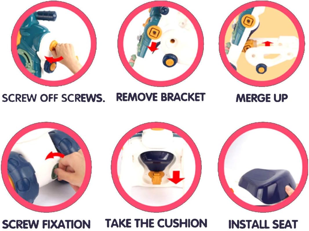 لعبة تعليم مشي 2 في 1 مع اصوات واضواء تعليم المشي LOCAL