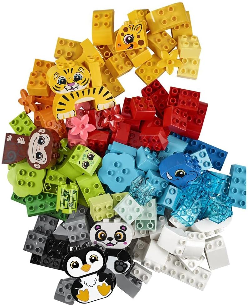 ليجو مكعبات بناء كلاسيكية بتصميم حيوانات مكعبات التركيب LEGO