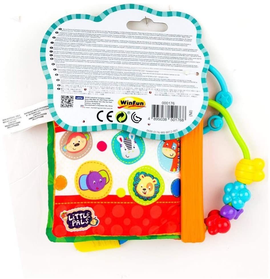 وين فن كتاب قماش تعليمي مواليد تفاعلي WinFun