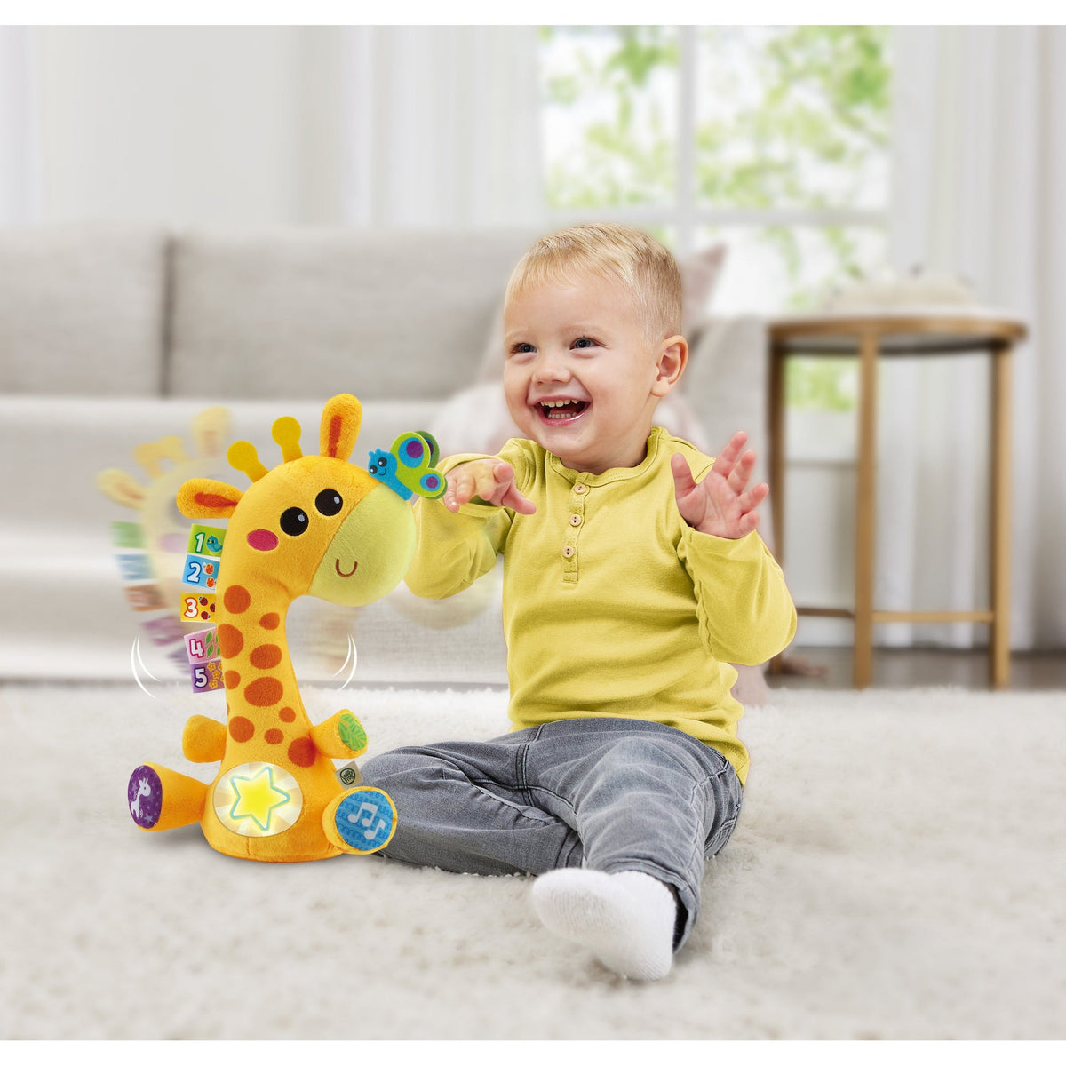 ليب فروغ زرافة راقصة تفاعلية مواليد تفاعلي LeapFrog