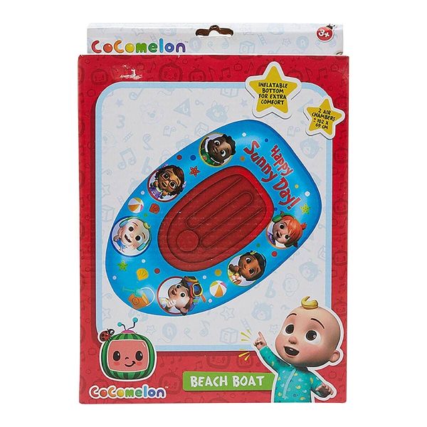 قارب كوكوميلون القابل للنفخ عوامات ومراتب CoComelon
