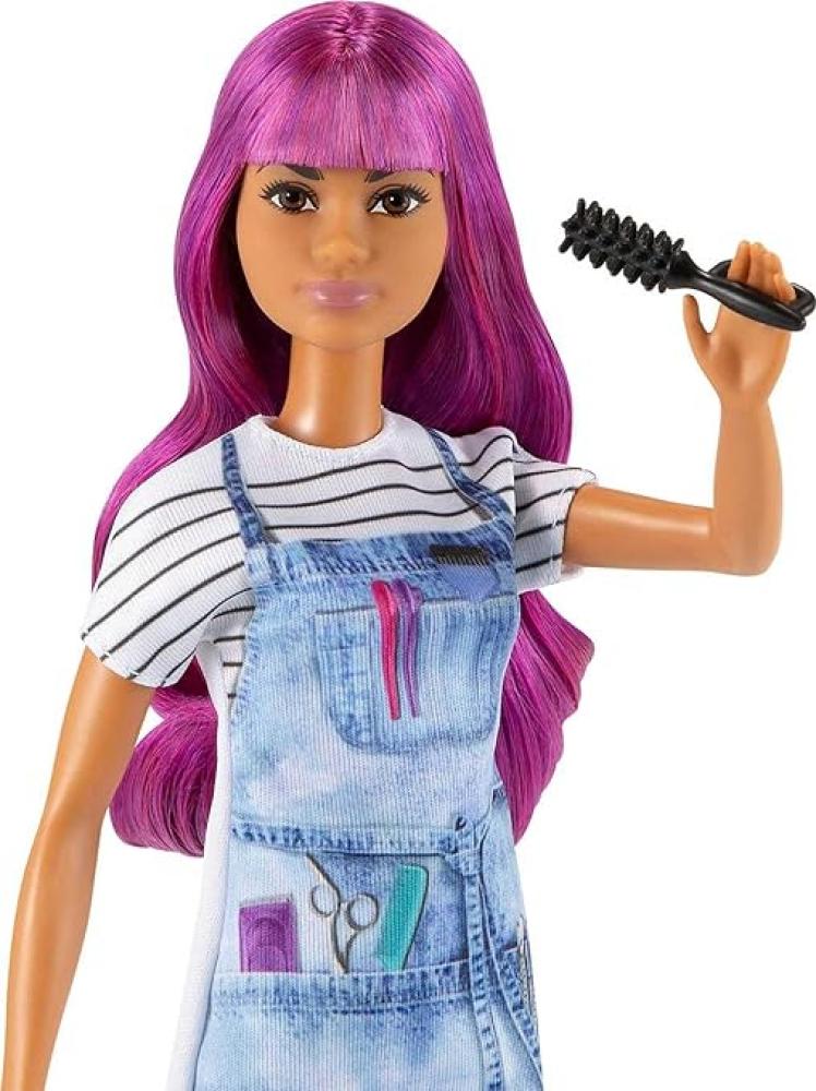 باربي دمية مصففة الشعر مع اكسسورات دمية مع اكسسوارات Barbie