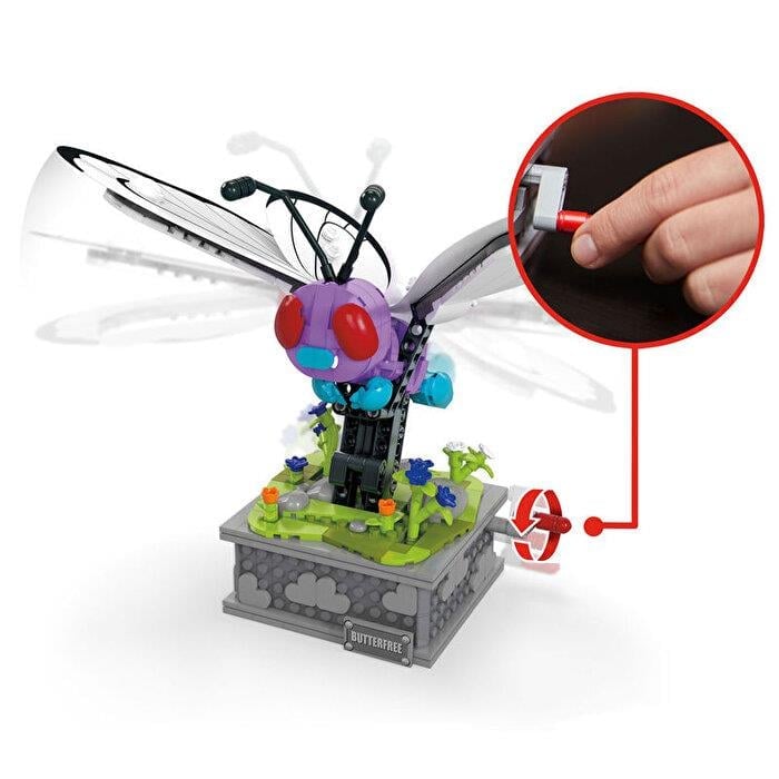 ميجا بوكيمون كينيتيك باتر فري مكعبات التركيب MEGA