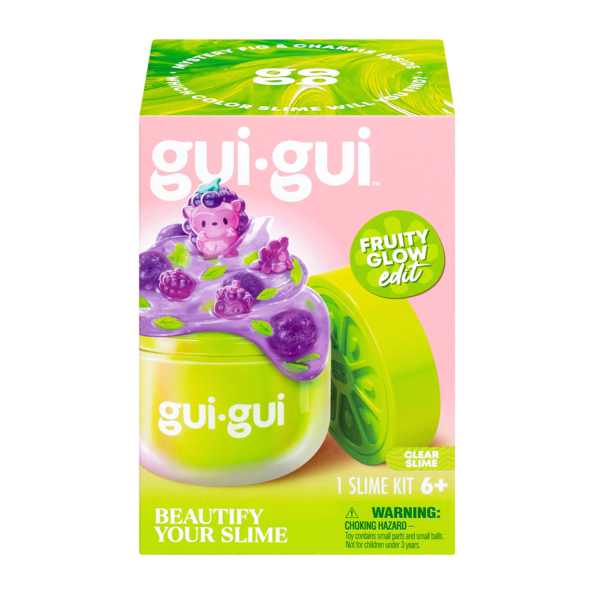 جوي جوي سلايم شفاف برائحة الفواكه سلايم Gui Gui