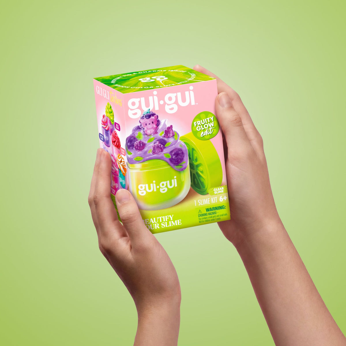 جوي جوي سلايم شفاف برائحة الفواكه سلايم Gui Gui