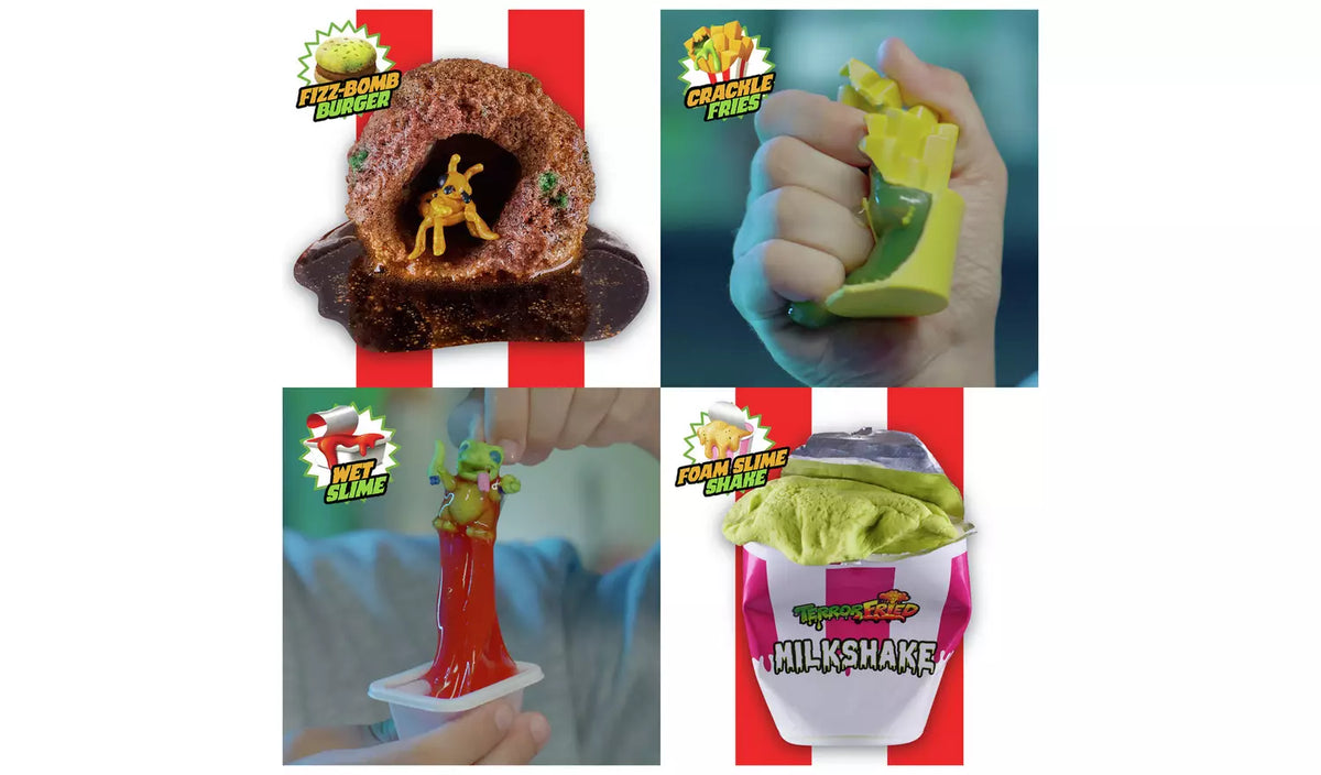 الرعب المقلي لعبة دلو جروس مقلي بالرعب ألعاب الأكشن Terror Fried