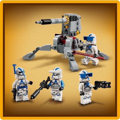 ليجو 75345 ستار وورز معركة جنود الاستنساخ مكعبات التركيب LEGO