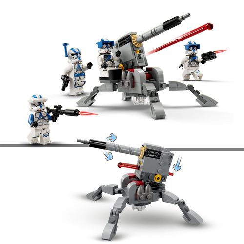 ليجو 75345 ستار وورز معركة جنود الاستنساخ مكعبات التركيب LEGO