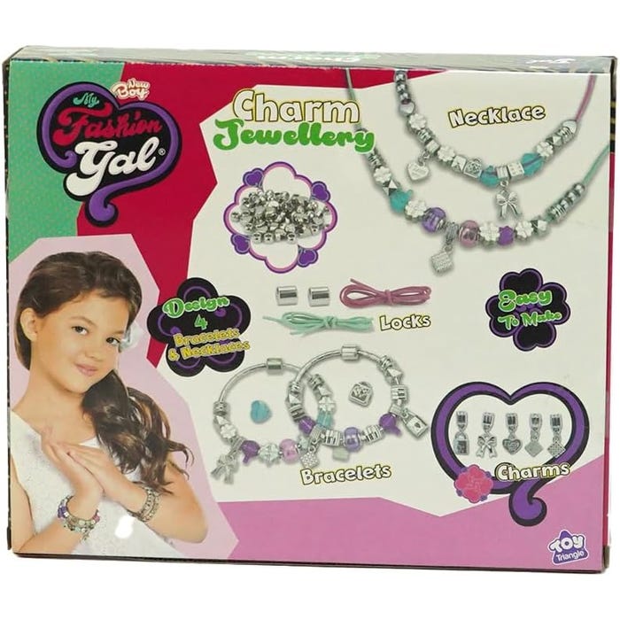 ماي فاشيون جال مجموعة اكسسوارات تشارم الخرز والاكسسوارات NewBoy