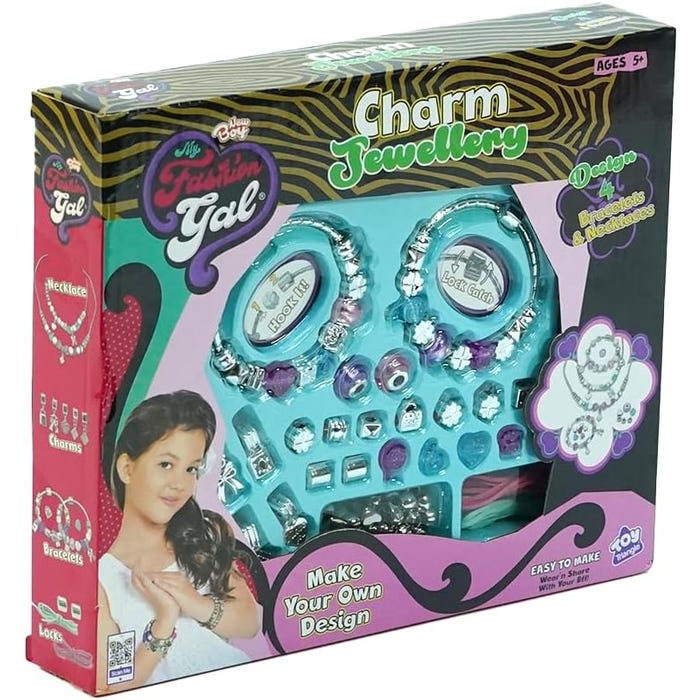 ماي فاشيون جال مجموعة اكسسوارات تشارم الخرز والاكسسوارات NewBoy