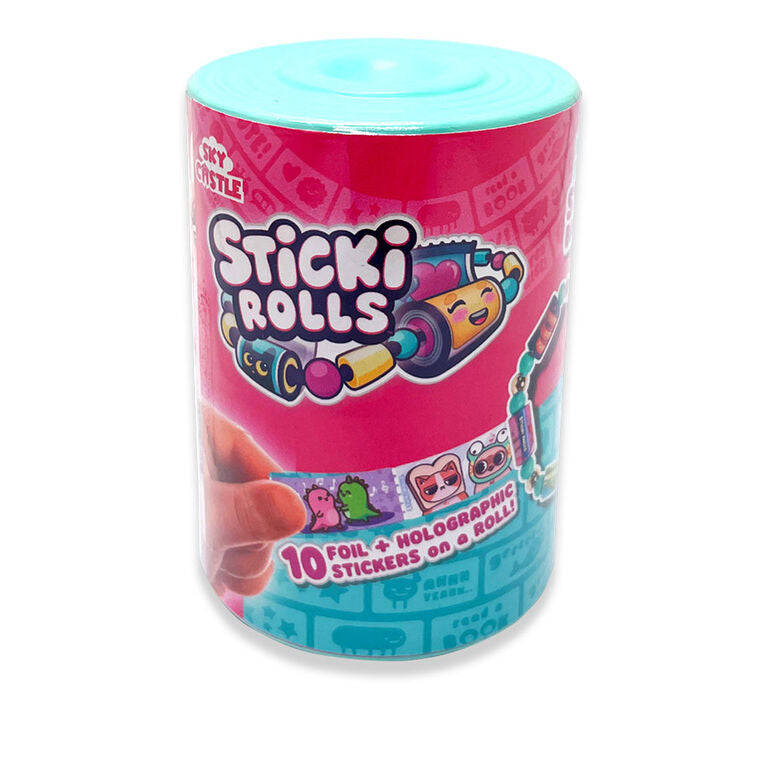 ستيكي رولز سوار لاصق بكبسولة عمياء الخرز والاكسسوارات Sticki Rolls